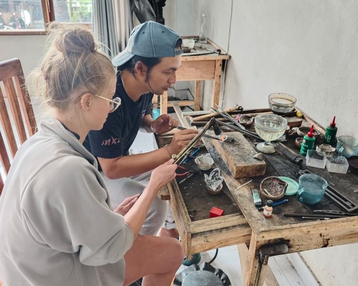 Ubud Silver Class Jewelry Making